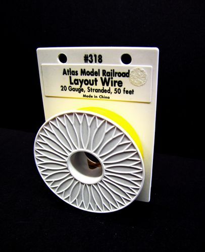 LAYOUT WIRE YELLOW 20 GAUGE 50'