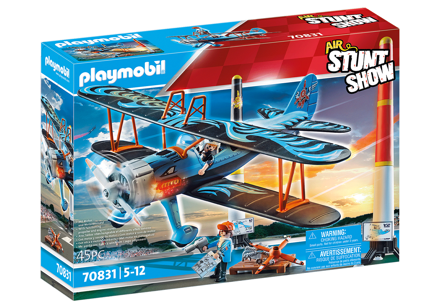 Air Stunt Show Phoenix Biplane
