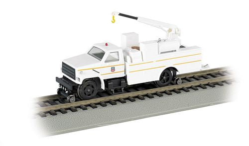 RAIL EQUIPMENT TRUCK W/CRANE