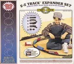 E-Z TRACK EXPANDER SET (BLACK ROADBED)