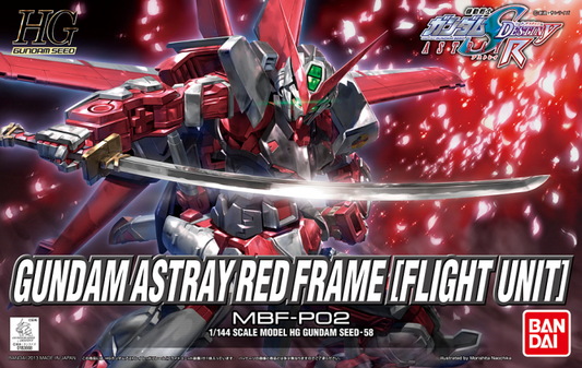 HGUC Gundam Astray Red Frame 1/144
