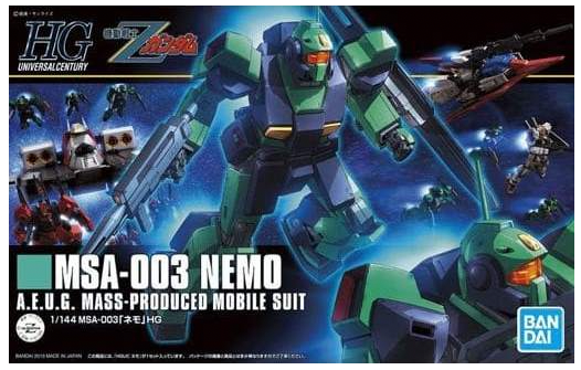 HGUC #150 Nemo (Z Ver) 1/144