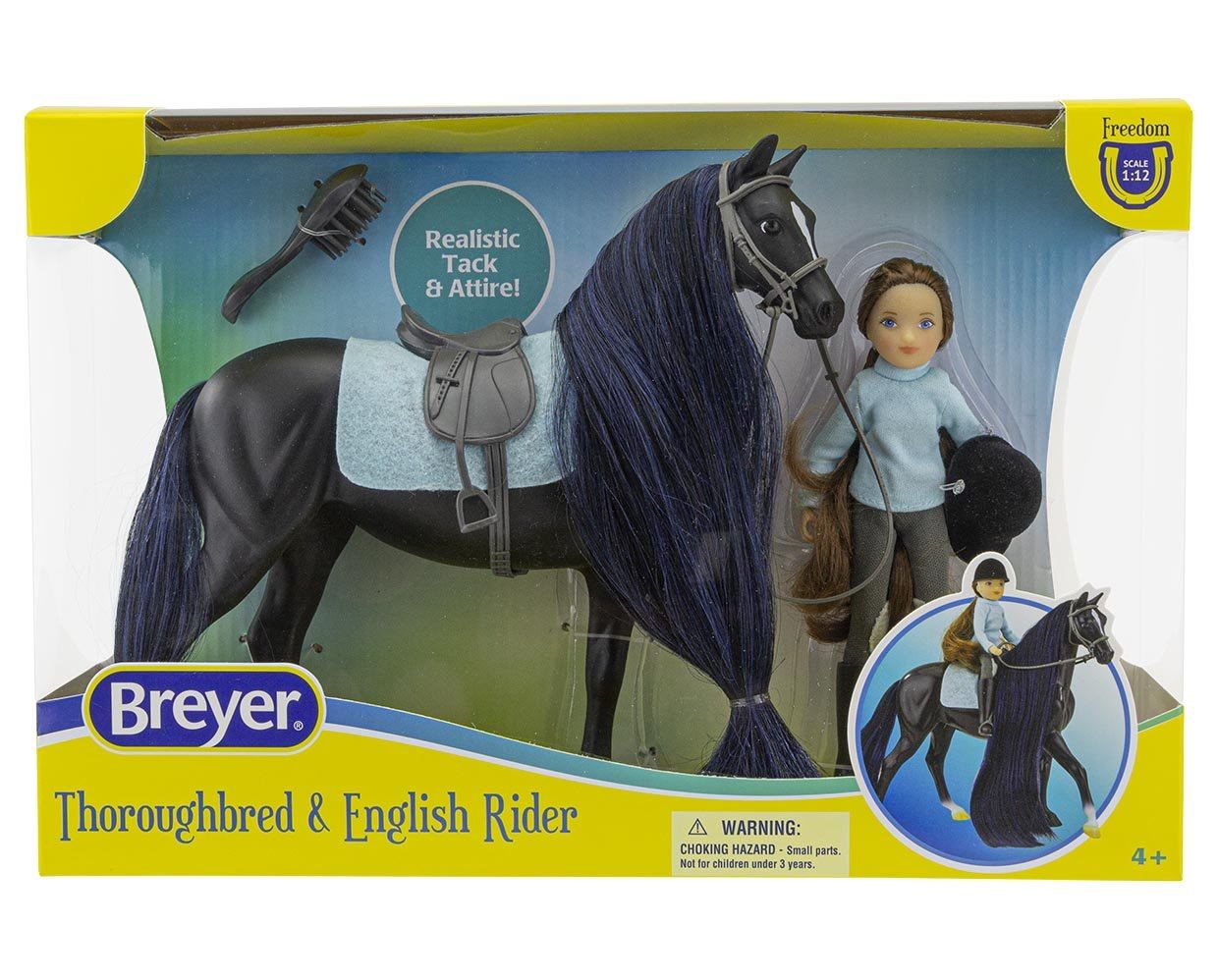Freedom Throughbred & English Rider