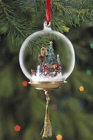 First Holiday Glass Globe Ornament