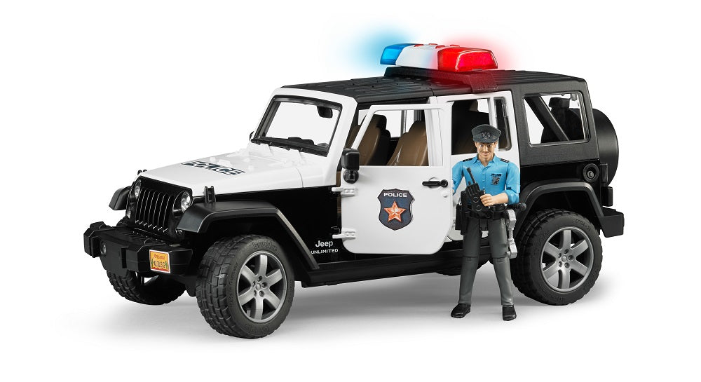 Police Jeep Wrangler 1/16