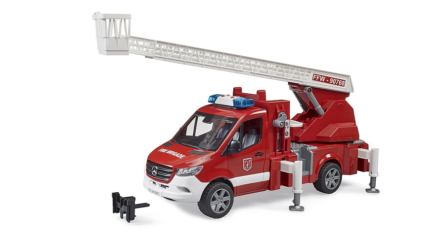 MB Sprinter Fire Engine with Ladder and Water pump – Hobby and Toy Central