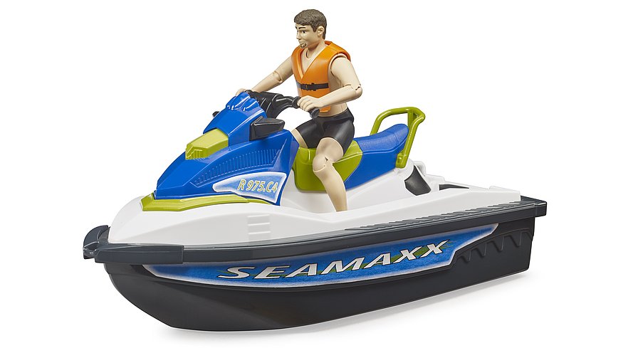 Personal Water Craft with Figure