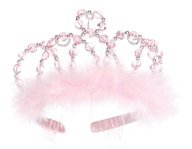 PRINCESS TIARA PINK & SILVER