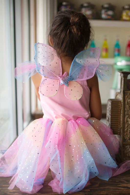 Rainbow Fairy Dress Size 5-6