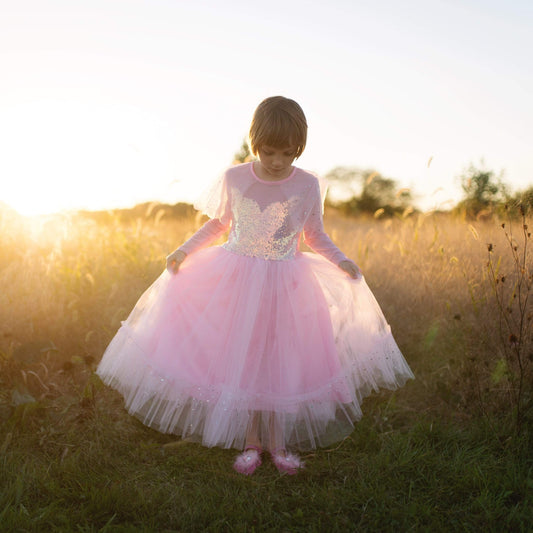 Elegant in Pink Dress Size 7-8