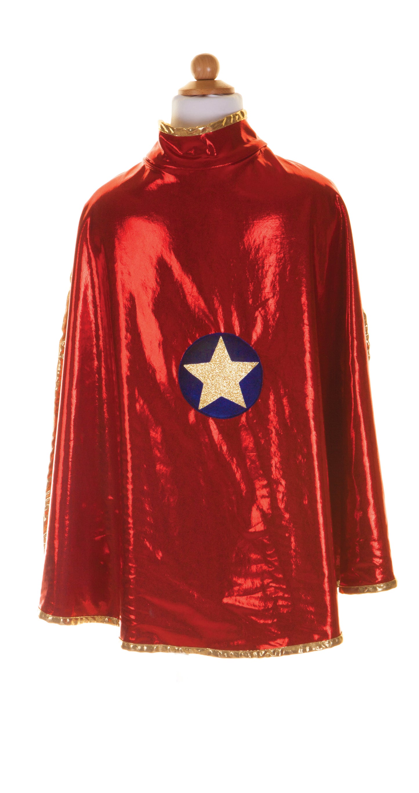 Reversible Wonder Red/Gold Cape Size 5-6