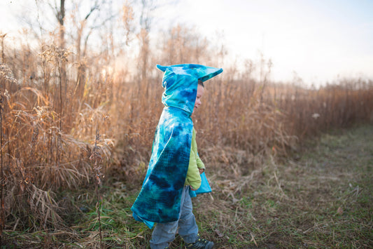 Ptereodactyl Hooded Cape Size 4-5