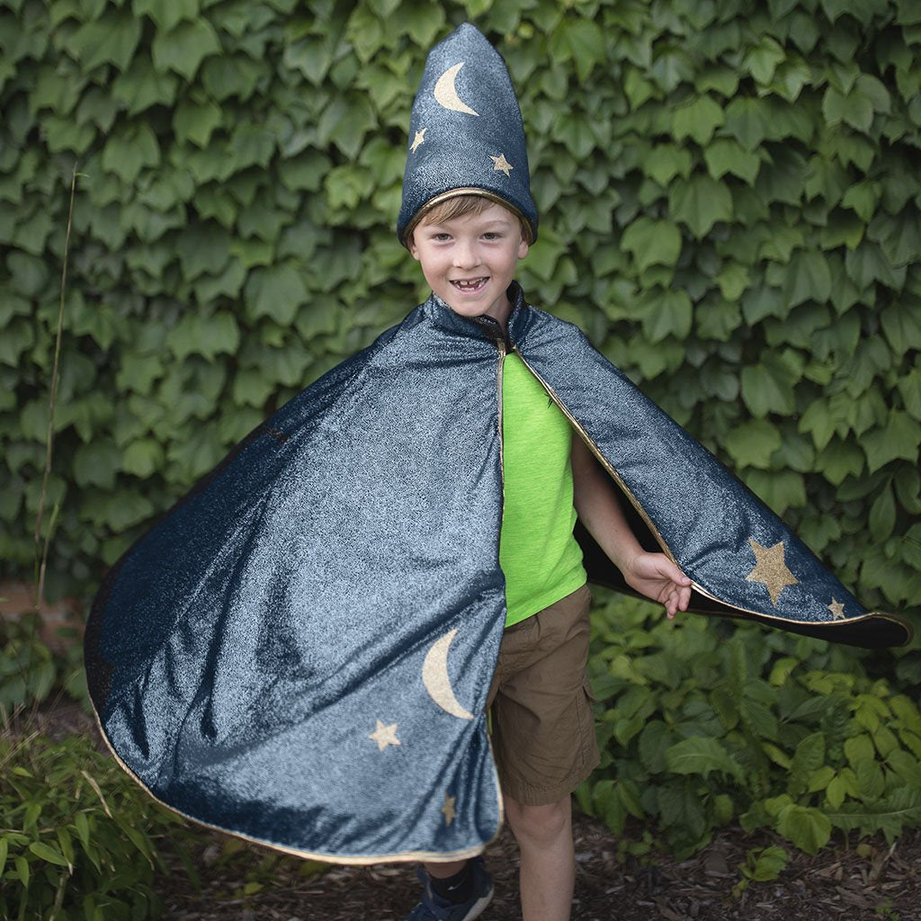 Starry Night Cape with Hat Size 7-8