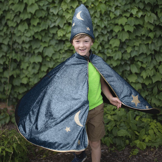 Starry Night Cape with Hat Size 7-8