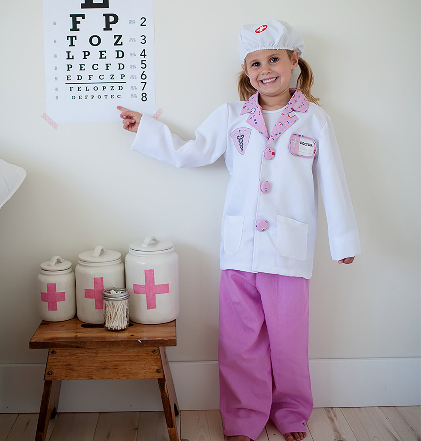 Pink Doctor Costume