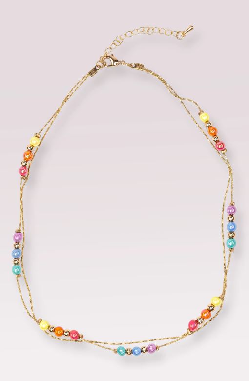 Boutique Golden Rainbow Necklace