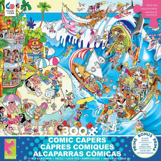 Comic Capers Surf's Up 300pc