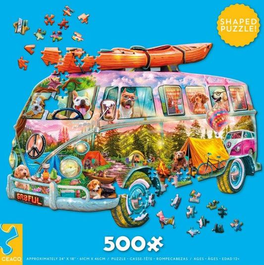 Van Shaped Puzzle 500pc