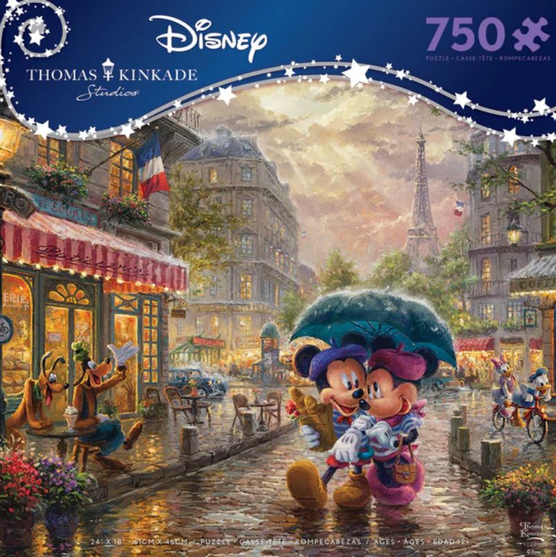 Mickey & Minnie Paris 750pc