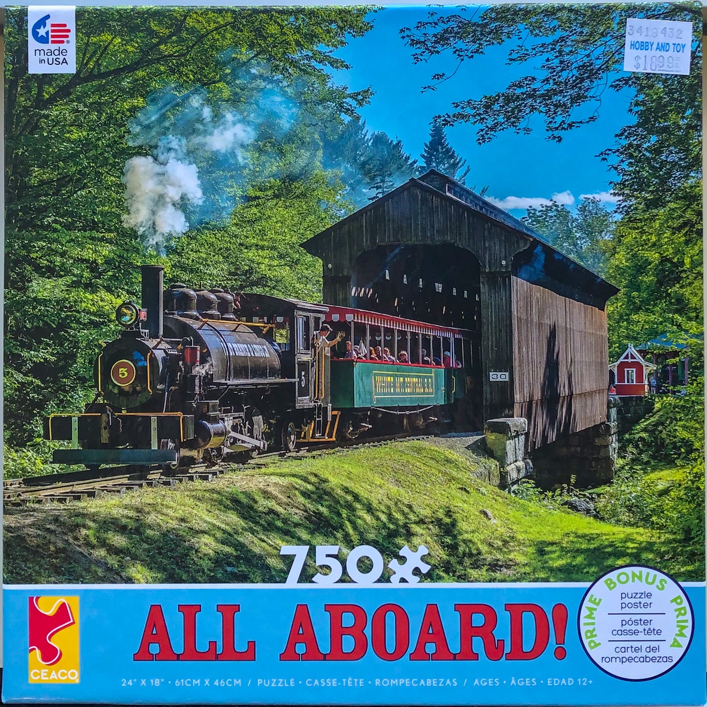 All Aboard! A Most Unusual Sight 750pc