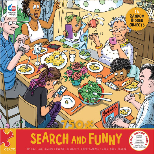 Search & Funny Family Dinner 750pc