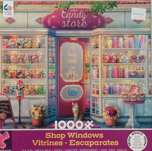 Shop Windows-Candy Store 1000pc