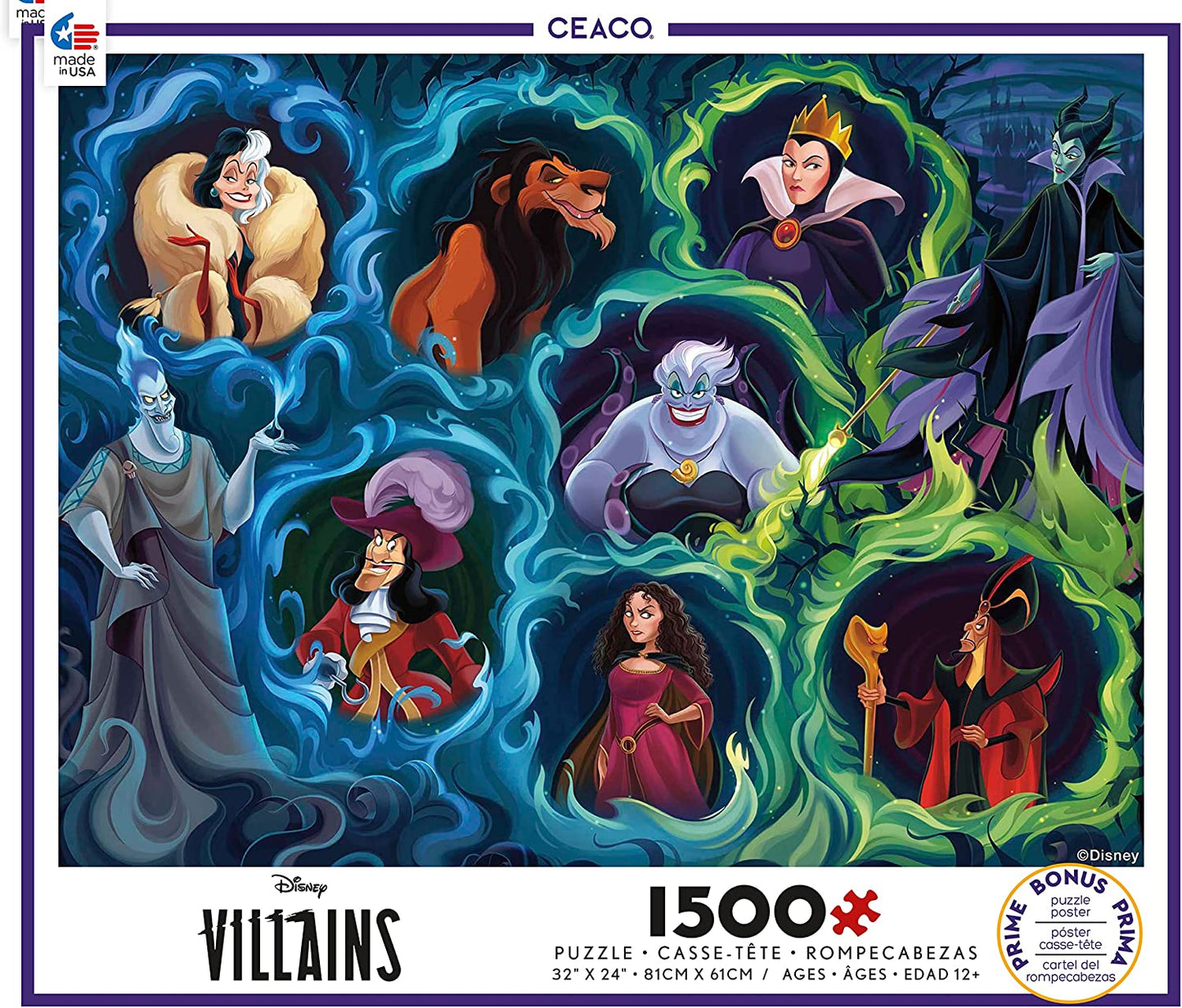 Disney Villains 3 1500pc