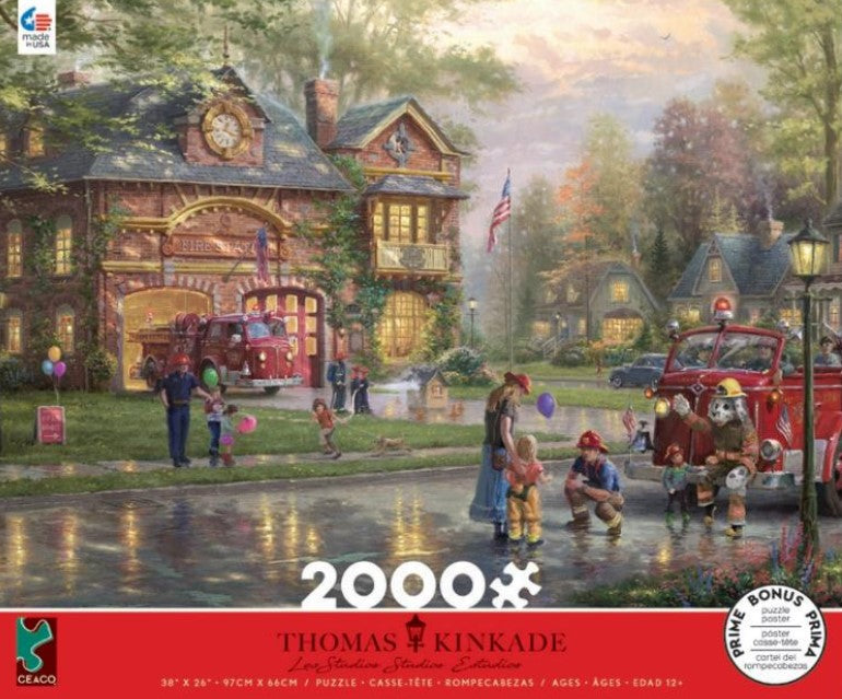 Hometown Firehouse 2000pc
