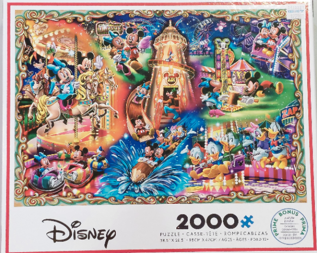 Disney Amusement Park Rides 2000pc