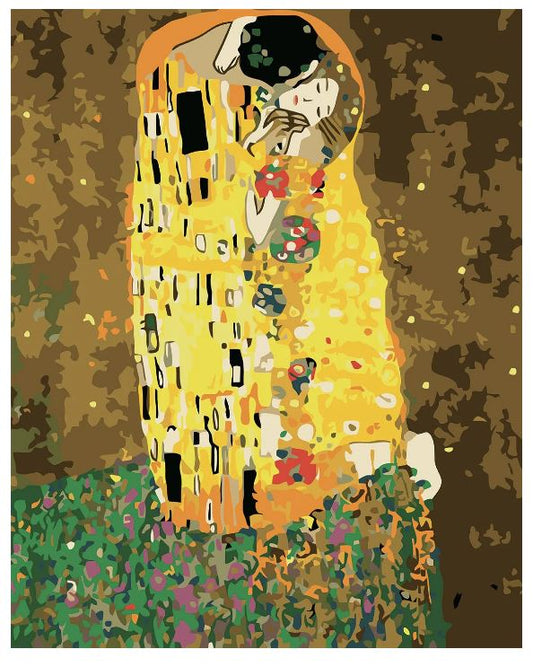 The Kiss Klimt Frame 15.7X19.6"