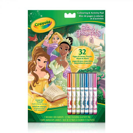 Disney Princess Colouring & Activity Pad