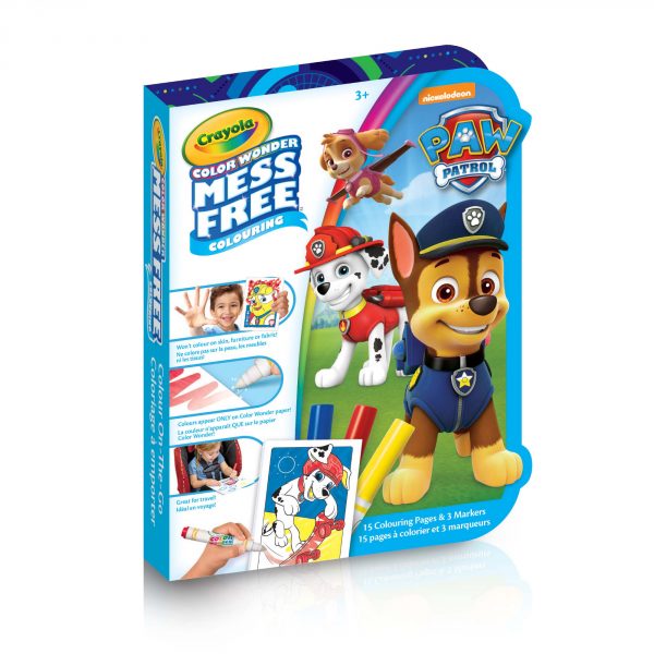 Paw Patrol Mess Free Color Wonder