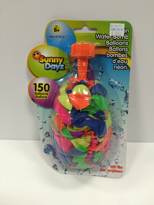 Neon Water Bomb Balloons 150pc
