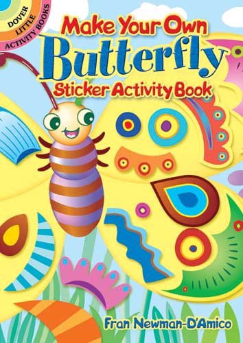 Make Your Own Butterfly Sticker Activity