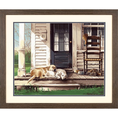 Lazy Dog Day 20X16"