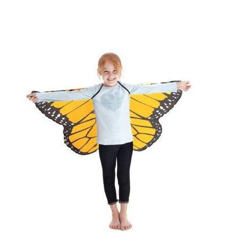 MONARCH ORANGE BUTTERFLY WINGS