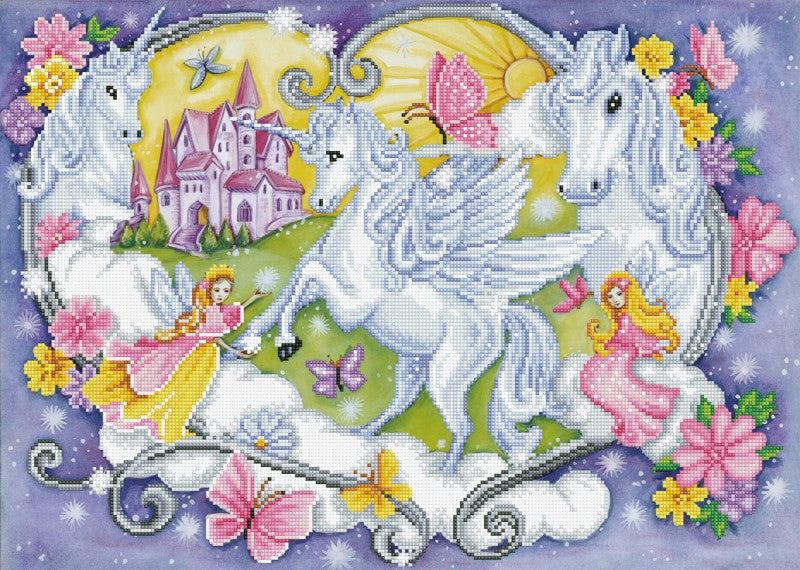 Diamond Dotz Princess Magic 26X18.5"