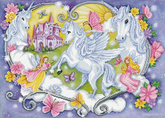 Diamond Dotz Princess Magic 26X18.5"