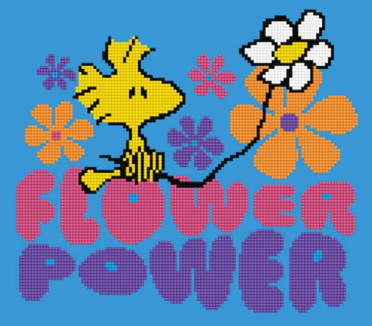 Diamond Dotz Peanuts Flower Power