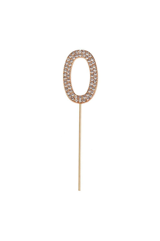 0 Rhinestone Cake Decoration