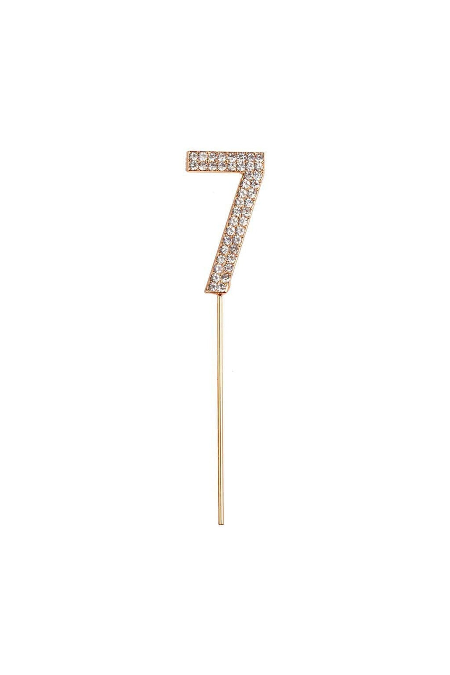 7 Rhinestone Cake Decoration
