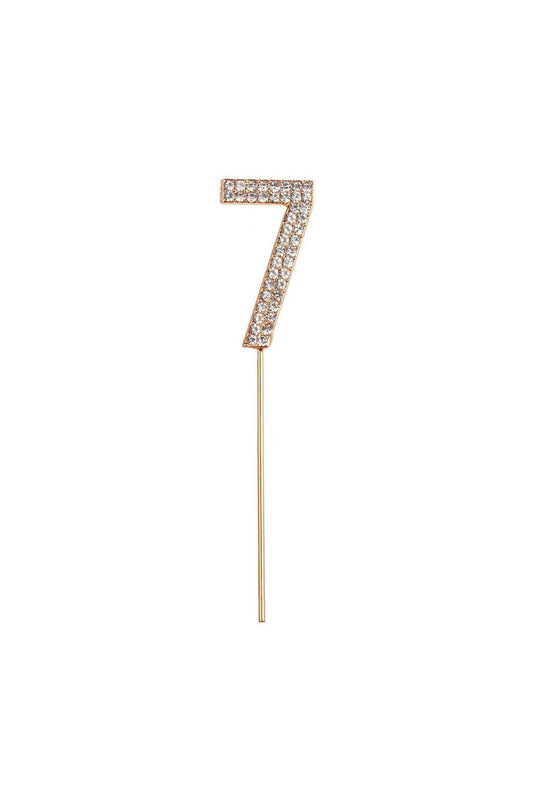 7 Rhinestone Cake Decoration