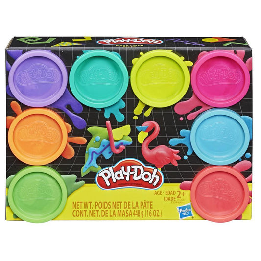 Play-Doh 8 Pack Assortment Neon