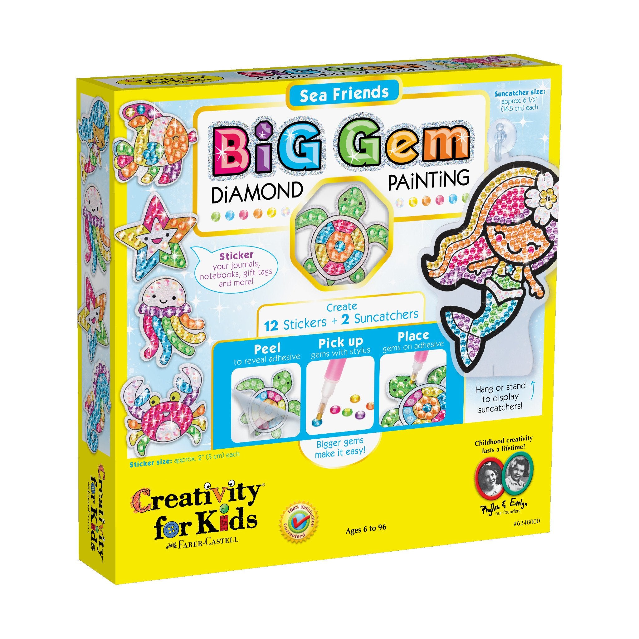 Big Gem Diamond Painting Sea Friends Hobby and Toy Central