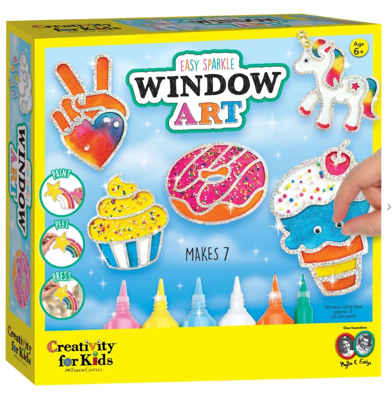 Easy Sparkle Window Art Rainbow Sprinkle – Hobby and Toy Central