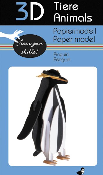 3D Paper Model Penguin