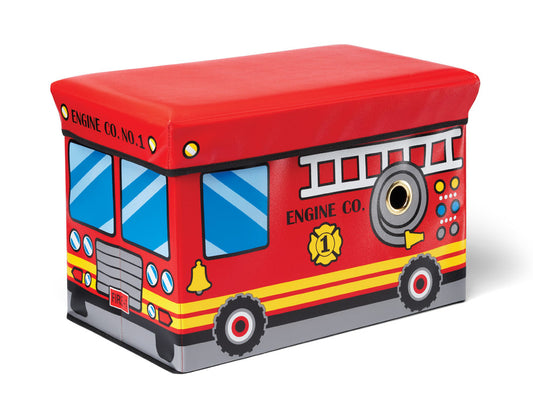 Fire Engine Toy Box