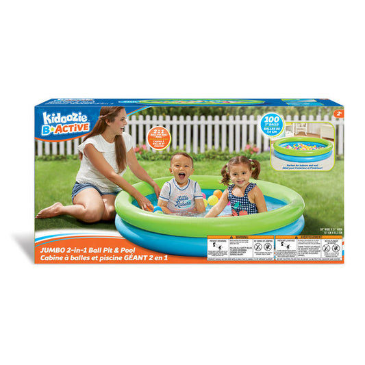 Kidoozie Jumbo 2-in-1 Ball Pit & Pool