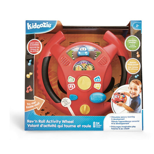 Kidoozie Rev'n Learn Activity Wheel