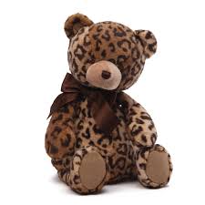 Jayme Leopard Teddy Bear 15"